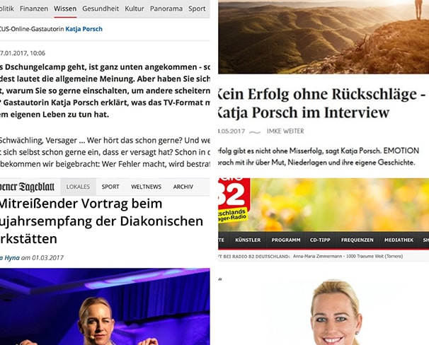 Katja Porsch in the press