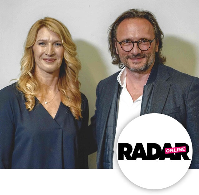 Peter Brandl with Steffi Graf